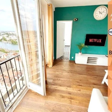 Apartamento Ciel De Paris : Vue Tour Eiffel Choisy-le-Roi Exterior foto