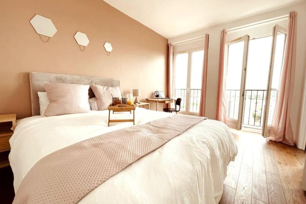 Apartamento Ciel De Paris : Vue Tour Eiffel Choisy-le-Roi Exterior foto