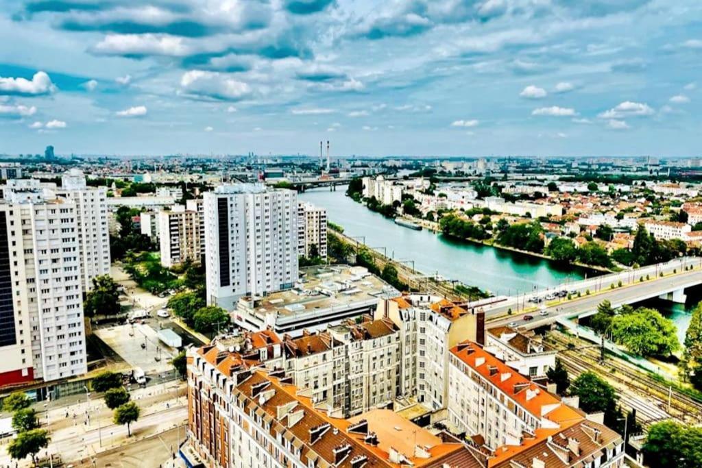 Apartamento Ciel De Paris : Vue Tour Eiffel Choisy-le-Roi Exterior foto